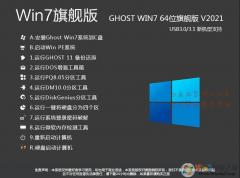 Win7旗舰版64位系统下载|Win7 64位旗舰版[新机型装机精品]v2021