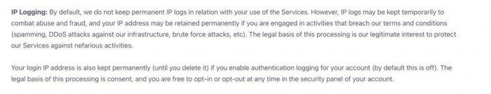 遭用户质疑，ProtonMail 删除 “ 不收集用户IP ”相关描述